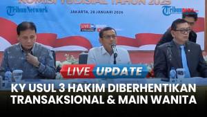 Sepanjang 2025, KY Usulkan Sanksi untuk 124 Hakim ke MA