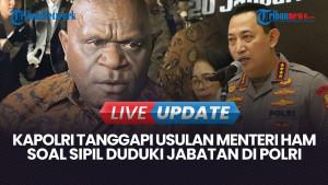 Kapolri Respons Usulan Menteri HAM Natalius Pigai soal Sipil Duduki Jabatan di Polri