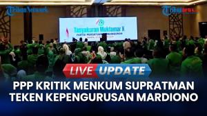Mahkamah Partai PPP Respons Menkum Tanda Tangani Kepengurusan Kubu Mardiono