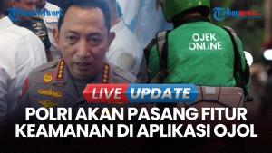 Polri akan Pasang Fitur Keamanan Terhubung Aplikasi Transportasi Online
