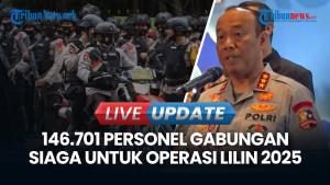 Polri Siagakan 146.701 Personel Operasi Lilin 2025, Pastikan Pengamanan Libur Nataru