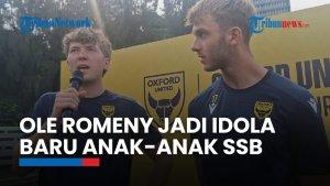 Saat Oxford United Beri Coaching Clinic ke Anak-Anak SSB, Ole Romeny Jadi Rebutan