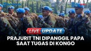 Saat 173 Prajurit Zeni TNI Kembali Usai Benahi Bandara Hingga Lapangan Bola di Kongo