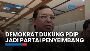 PDIP Pilih Jadi Partai Penyeimbang Pemerintah, Sekjen Demokrat: Sudah Benar