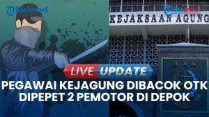 Kronologi Pegawai Kejagung Dibacok OTK Saat Pulang Kerja, Dipepet 2 Pemotor di Depok
