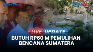 JK Pastikan Relawan PMI Siaga Setahun di Sumatera untuk Kemanusiaan & Pemulihan