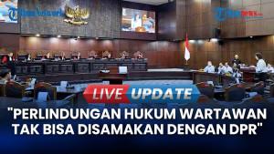 VIDEO Pemerintah: Perlidungan Hukum Bagi Wartawan Tak Bisa Disamakan dengan Anggota DPR