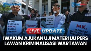 Iwakum Minta MK Atur Penindakan Hukum Terhadap Wartawan Harus Izin dari Dewan Pers