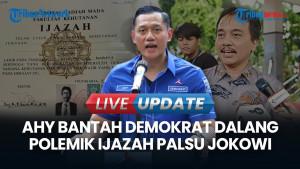 AHY Bantah Tudingan Partai Demokrat Jadi Dalang Polemik Ijazah Jokowi