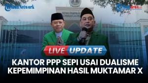 Kantor DPP PPP di Menteng Sepi, Tak Ada Aktivitas Usai Dualisme Ketua Umum