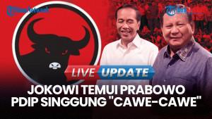 PDIP Ikut Respons Pertemuan Terbaru Prabowo dan Jokowi, Singgung Cawe-cawe
