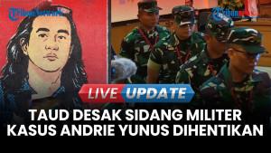 TAUD Khawatir Barang Bukti Dimusnahkan, Minta Sidang Kasus Andrie Yunus Dihentikan