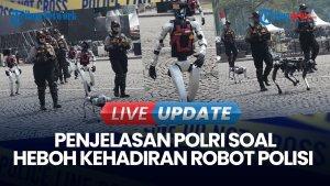 Robot Humanoid dan Robot K9 Karya Anak Bangsa Akan Bantu Tugas Kepolisian