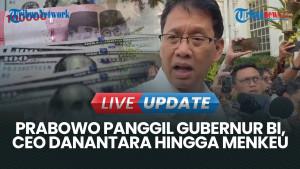 Prabowo Panggil Menkeu hingga Gubernur BI Ke Istana Kepresidenan, Bahas Rupiah Makin Merosot?