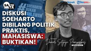 Cerita Mahasiswa UTA 45 Diskorsing di Hari Pahlawan karena Diskusi ‘Soeharto Bukan Pahlawan’