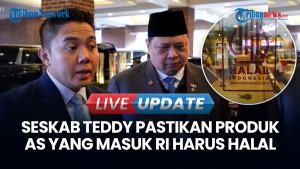 Seskab Teddy Pastikan Produk AS yang Masuk ke Indonesia Harus Bersertifikat Halal
