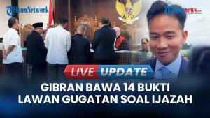 Gibran Bawa 14 Bukti & Siapkan Ahli Untuk Bantah Gugatan Subhan Palal soal Ijazah