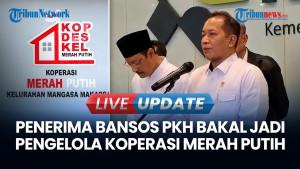 Pemerintah Bakal Libatkan Penerima Bansos PKH jadi Pengelola Koperasi Desa Merah Putih