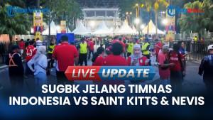 Suasana SUGBK Jelang FIFA Series 2026 Timnas Indonesia Vs Saint Kitts & Nevis
