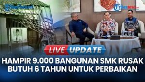 Hampir 9.000 Bangunan SMK Rusak, Kemendikdasmen Butuh Enam Tahun untuk Perbaikan