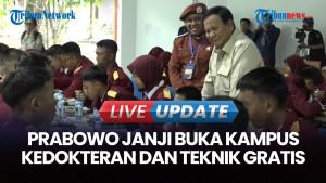 Prabowo: Anak Pemulung Bisa Jadi Insinyur, Dokter, Pengusaha atau Jenderal, Negara Siapkan Kampus Gratis