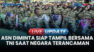 Menhan Minta Komcad ASN Siap Berdiri Bersama TNI Saat Negara Terancam