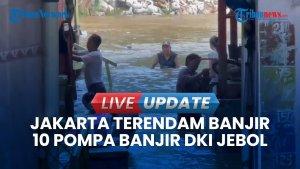 100 RT di Jakarta Terendam Banjir: Kawasan Kampung Melayu Tertinggi hingga 150 cm