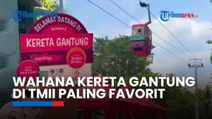 14 Ribu Pengunjung Padati area TMII pada H+1 Lebaran, Wahana Kereta Gantung Paling Favorit