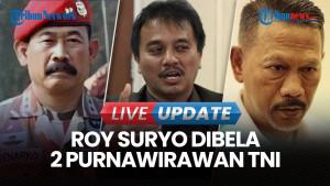 2 Purnawirawan TNI Bersuara Bela Roy Suryo Cs yang Akan Diperiksa Polisi Pekan Ini