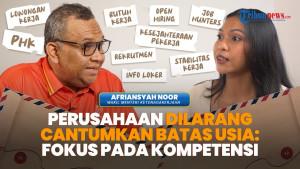 EKSKLUSIF | Wamenaker Blak-blakan Soal Janji 19 Juta Lapangan Kerja