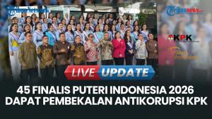 Saat KPK Beri Pembekalan Antikorupsi kepada 45 Finalis Puteri Indonesia 2026