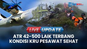 Kemenhub Pastikan Pesawat ATR 42-500 Laik Terbang dan Seluruh Awak Pesawat Sehat