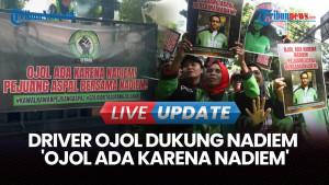 Aksi Ojol di Depan PN Tipikor Jakarta: “Ojol Ada karena Nadiem”