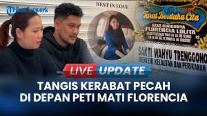 Diselimuti Karangan Bunga, Jenazah Florencia Lolita Disemayamkan di Rumah Duka Jakarta Utara