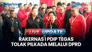 Rakernas PDIP Ditutup: Tolak Pilkada Lewat DPRD, Tegaskan TNI-Polri Harus Bersih