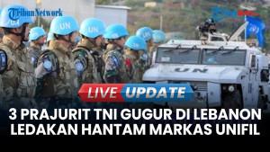 Tiga Prajurit TNI Gugur, Dua di Antaranya Akibat Ledakan Hantam Konvoi Logistik UNIFIL