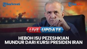 Heboh Isu Pengunduran Diri, Presiden Iran Pezeshkian Buka Suara
