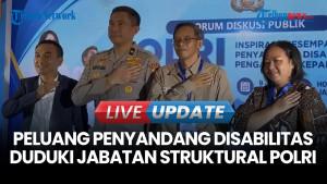 Polri Wajibkan Seluruh Anggota Adaptasi dengan Rekan Kerja Penyandang Disabilitas