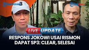 Respons Jokowi Usai Rismon Sianipar Dapat SP3: Sudah Clear, Selesai