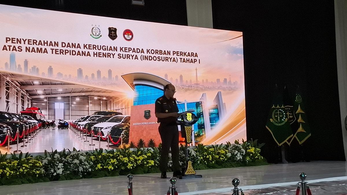 Ribuan Korban KSP Indosurya Terima Aset Rp229 Miliar dari Kejagung