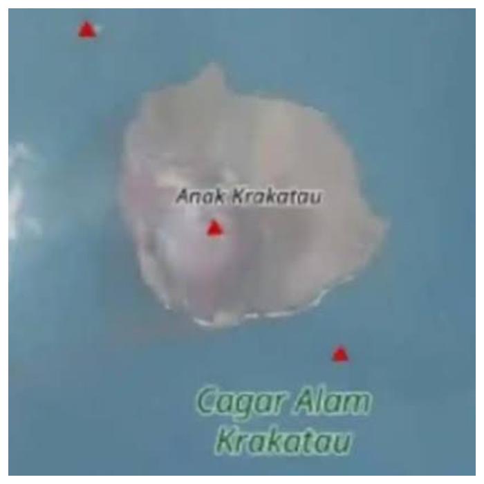 Pulau Sebesi Diselimuti Abu Vulkanik Akibat Erupsi Anak Krakatau