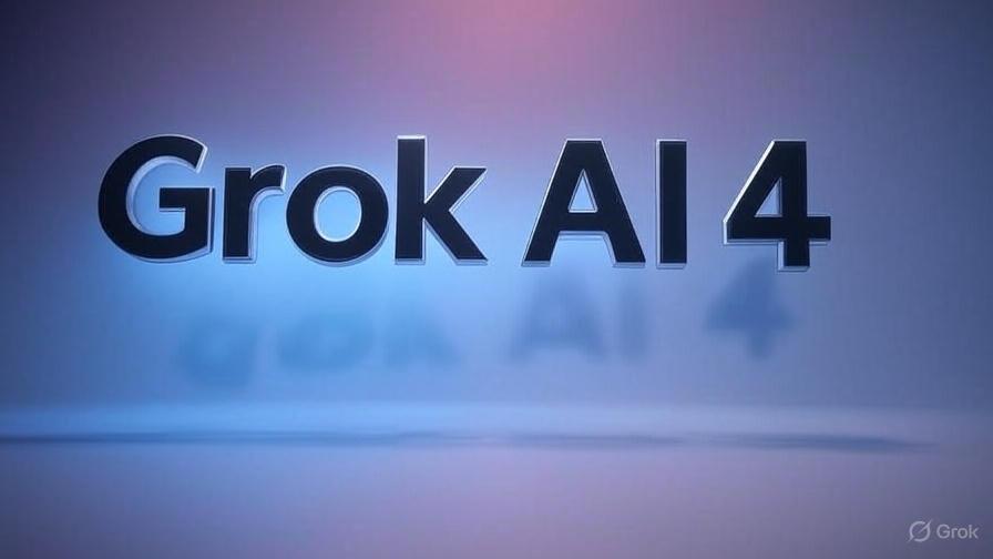 GROK AI - Foto ilustrasi Grok AI yang dibuat dengan Grok.