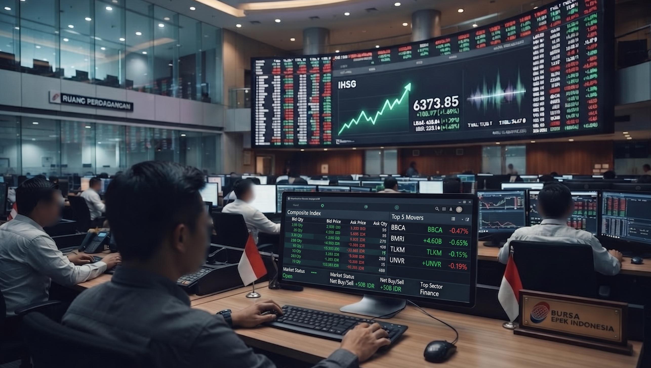 OJK Catat Dana Asing Kabur dampak dari Sentimen MSCI, Danantara dan Ritel Topang Bursa