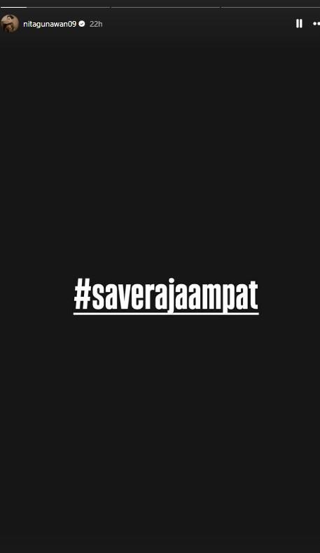 Nita Gunawan suarakan saverajaampat
