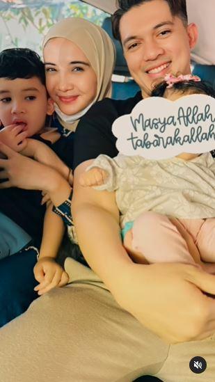 Zaskia Sungkar dan Irwansyah kenalkan anak angkat, adik Ukkasya bernama Humaira