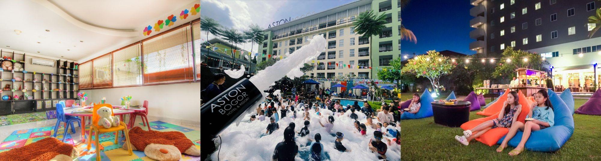 Kids Club di Aston Kuta, Kids Pool di Aston Bogor, Kids Movie Night di Aston Cirebon