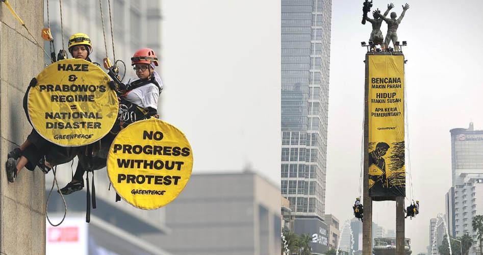 Terinspirasi Greenpeace, Warganet Mau Patungan Pasang Video soal Karhutla di Times Square New York