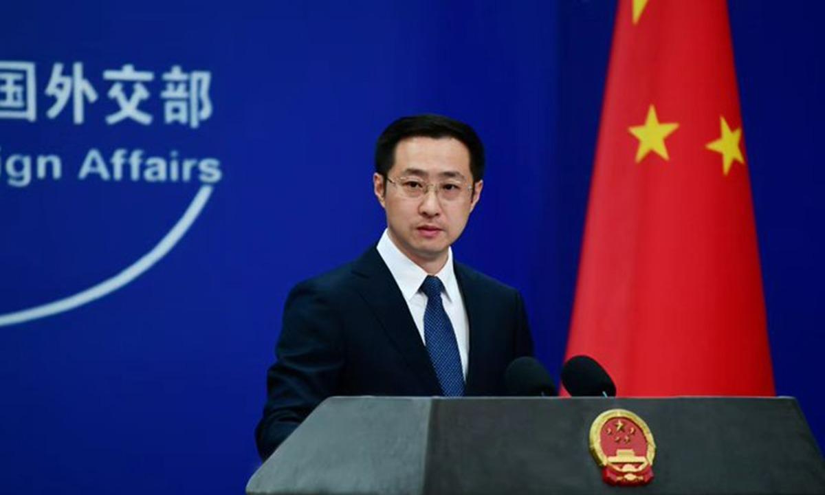 Lin Jian, juru bicara Kementerian Luar Negeri China