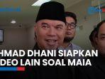 Bicara Soal Video Dugaan Fitnah Maia Estianty, Ahmad Dhani: Kalau Nggak Dibantah, Berarti Benar