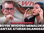 EKSKLUSIF Agus Pambagio Bongkar Semua! Proyek Whoosh, Utang China, dan Korupsi